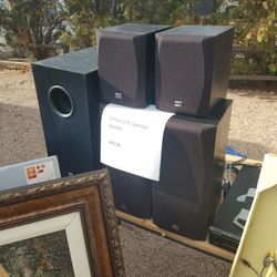 Onkyo 5 Pc Speakers System W/ Subwoofer