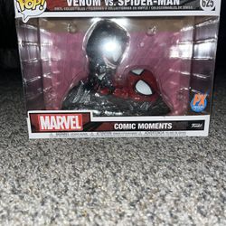 Funko Pop Venom Vs Spider-Man Comic Moment