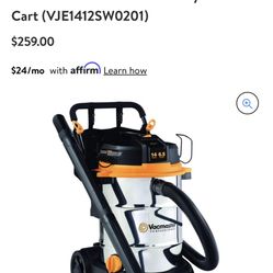 Vacmaster Professional Beast 14 Gallon Wet Vac Dry Vac