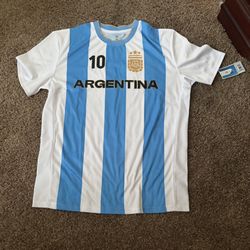 Messi Argentina Jersey
