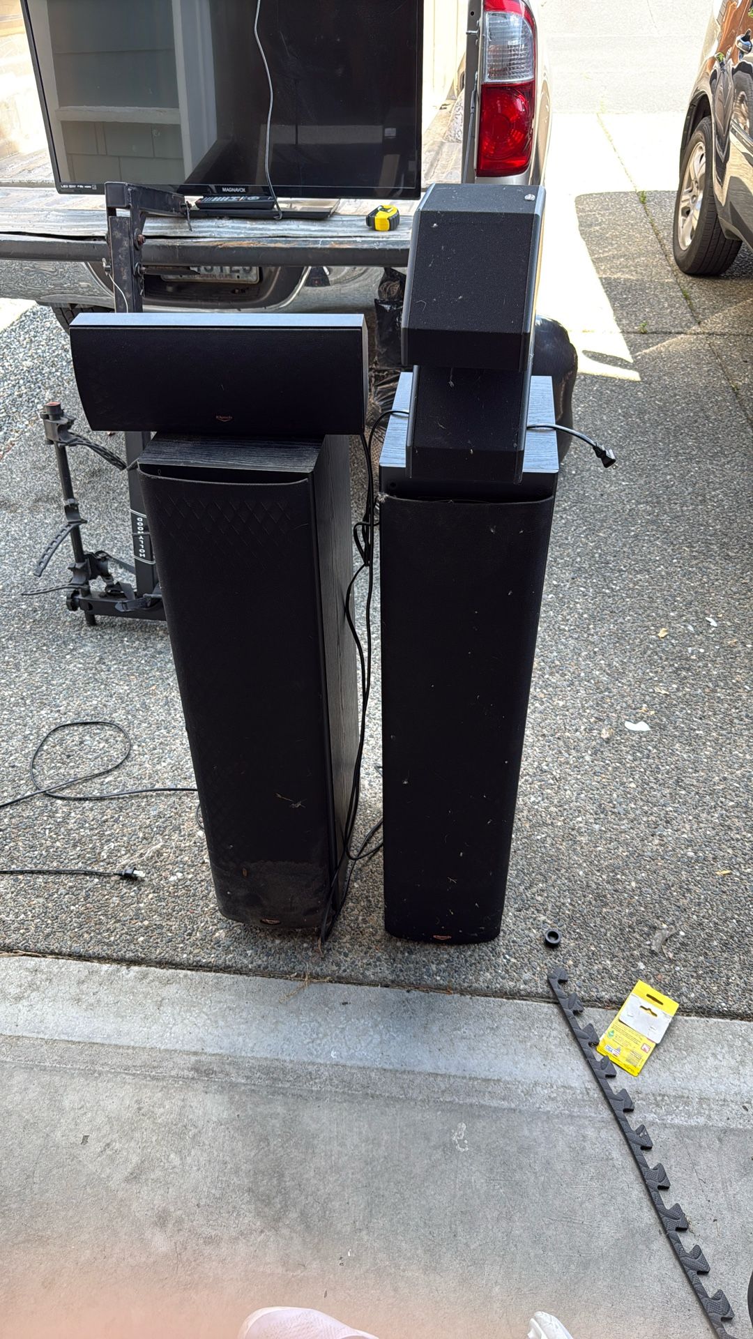 Klipsch Tower Speakers and Surround Sound Speakers