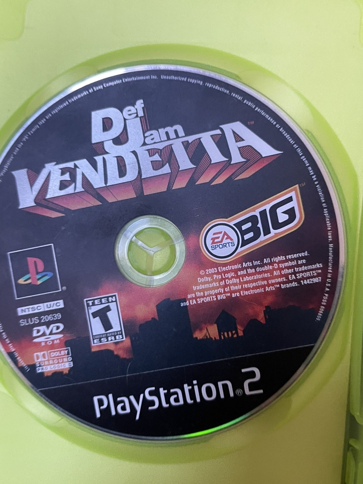 Def Jam Vendetta + More Games & Headset