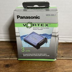  Panasonic Vortex HydraClean Shaving System Cartridge Refill Boxes Wes 035P