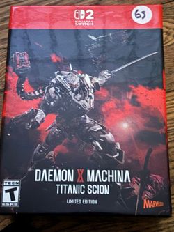 Daemon X Machina Titanic Scion Limited Edition Nintendo Switch 2