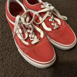 Old Skool Red Vans