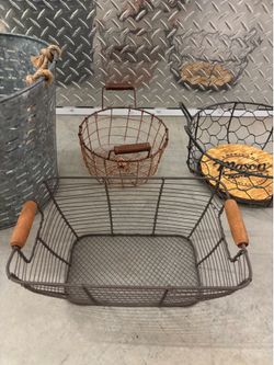 Assorted baskets
