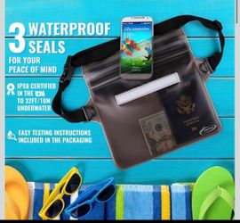 Waterproof fanny pack for phone
