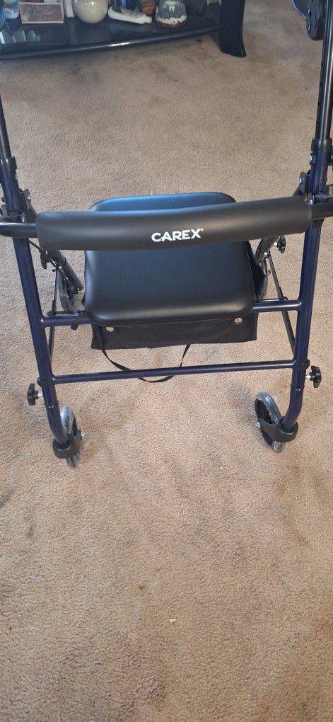 Carex Steel Rolling Walker
