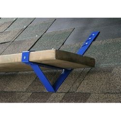 2 - Werner 10” Heavy Duty Steel Roof bracket For Ladders and Scaffolding. 45 degree fixed angle
