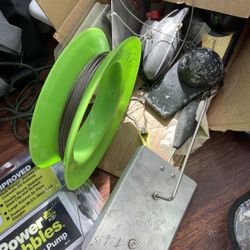 Cleat Off Planer On Wire Cable