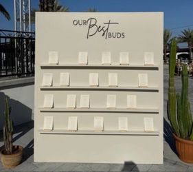 Seating chart wall