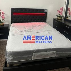 🔷Cama full con colchón incluido bed full mattress included‼️