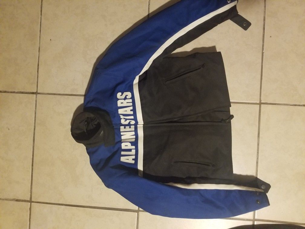 Motorcycle Jacket (Alpine Stars) size S