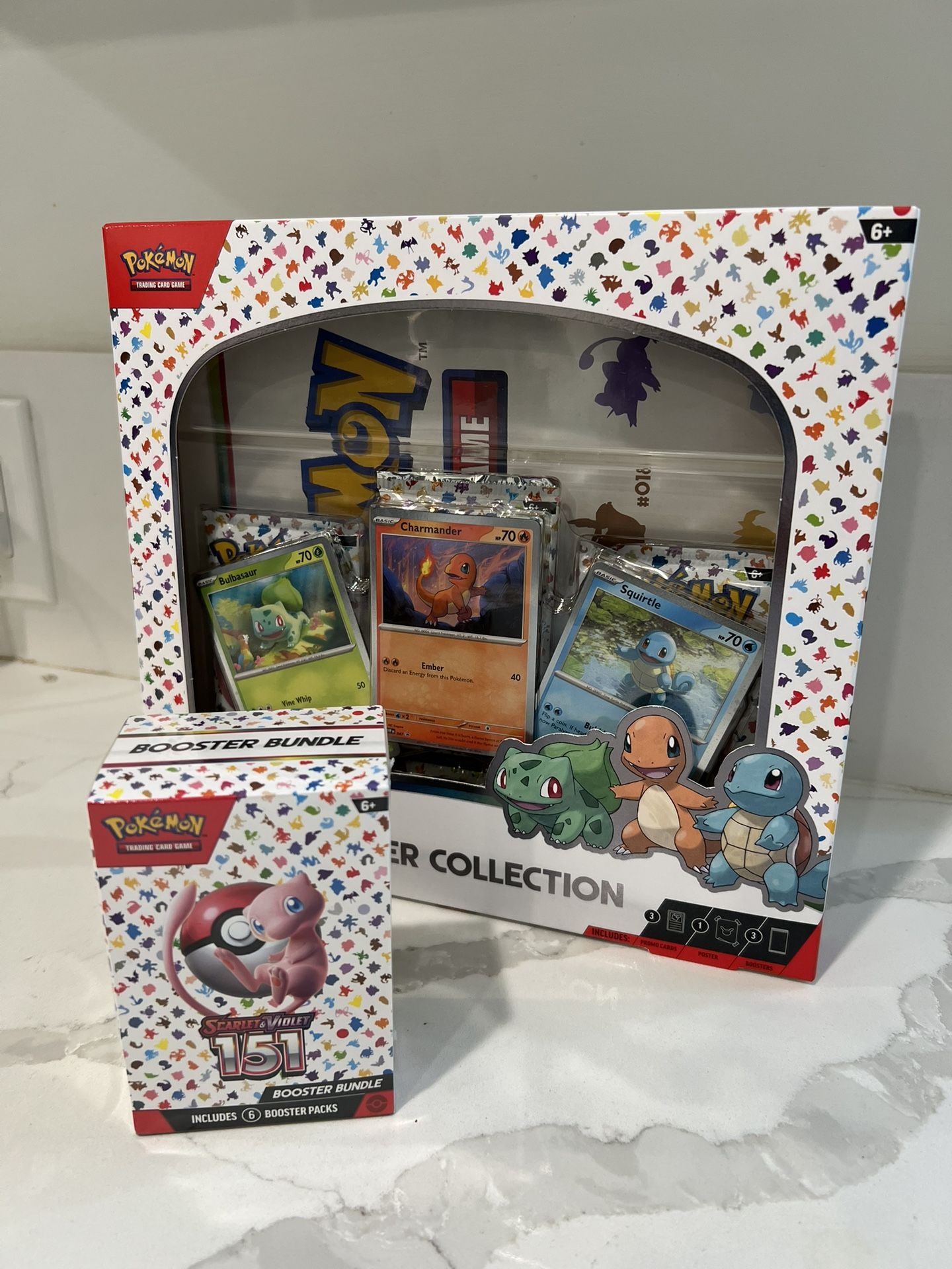 Pokemon 151 Bundle – Booster Bundle + Poster Collection (Factory Sealed, Kanto Nostalgia)