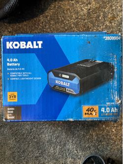 Kobalt 4.0Ah battery