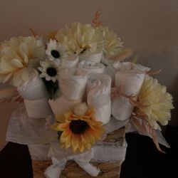Diaper bouquet 