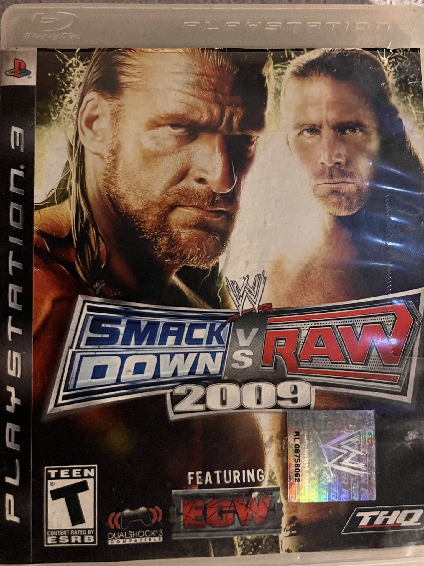 Smack Down Vs Raw (2009) (PS3)