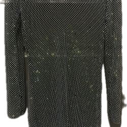 ✨ Shiny Black See-Through Dress ✨