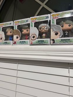 Funko Pop Golden Girls Complete Set of 4