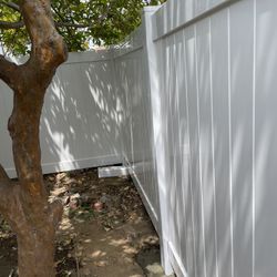 Vinyl Fence