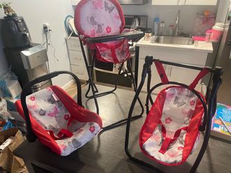 Baby Doll 3-Piece Furniture Play Set