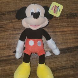 10" Stuffed Mickey