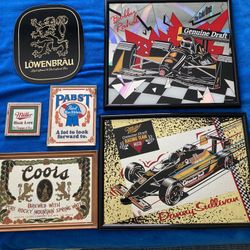 Old Bar Beer Signs