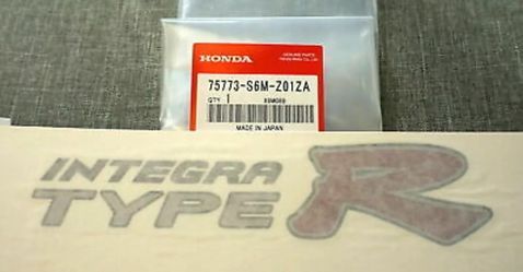 Integra Type R Rsx Type S Decal
