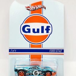 HOT WHEELS RLC GULF FORD GT40