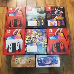 Unlocked Nintendo Switch Consoles