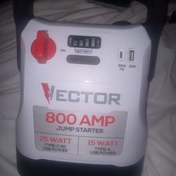 Vector 800 Amp Jump Box