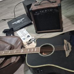 🎸 Keith Urban Guitar Bundle + Amp + Extras – Ready to Play 🔥
