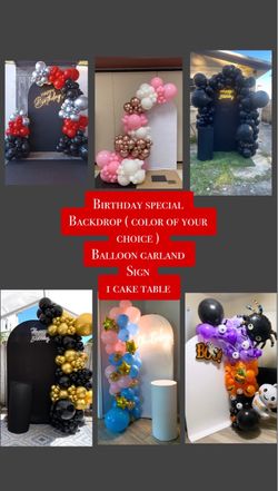 Birthday decorations