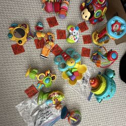 Lamaze, VTech, Fisher-Price assorted toys