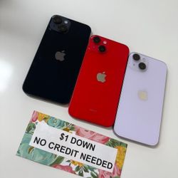 Apple IPhone 14 5G - Only $1 Today Pay The Rest Later! 