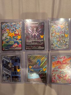 Pokemon 30th celebrations singles for sale/trade