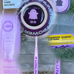 New Easton ghost Unlimited Bat 33 Drop -10