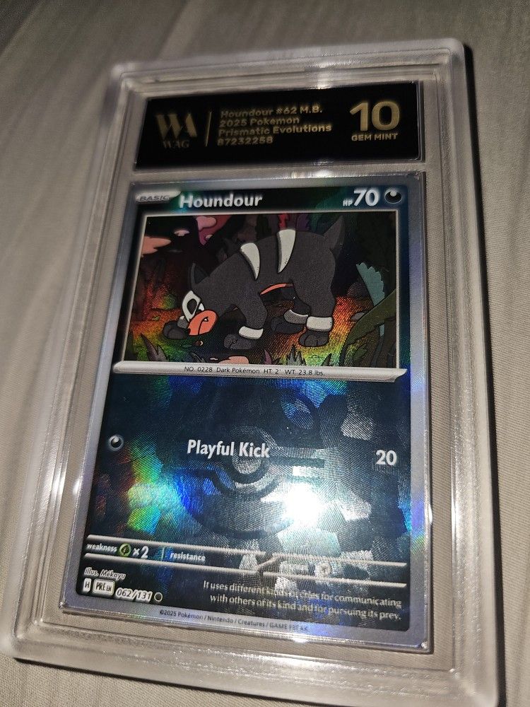 Houndour [Master Ball] #62 Pokemon Prismatic Evolutions
