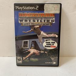 Backyard Wrestling Don't Try This at Home PS2 