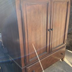 Wood Cabinet/Armoire