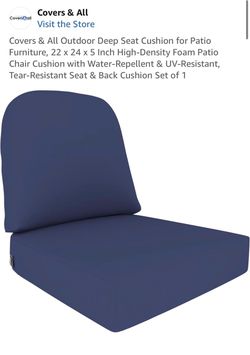 Covers & All Outdoor Deep Seat Cushion Set