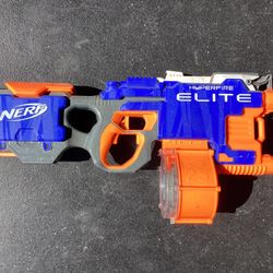 Nerf Hyperfire Elite Gun