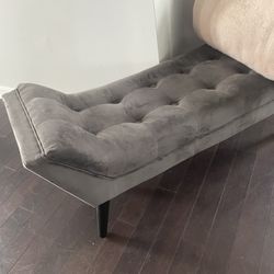 Gray Ottoman 