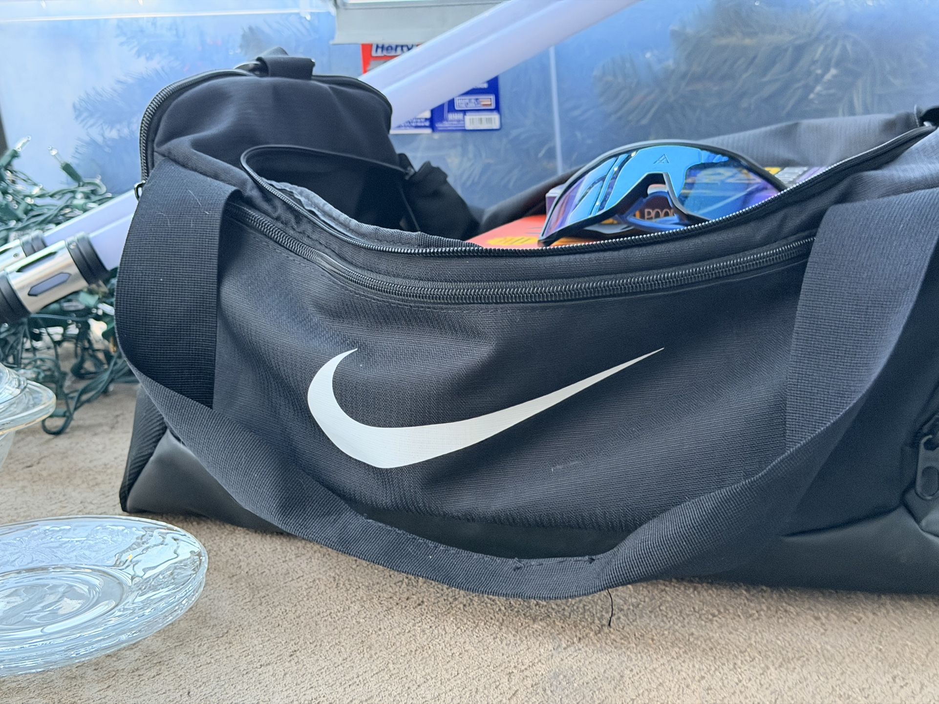 High-Quality Nike Duffel With Black On Black T-Mobile Embossed Logo