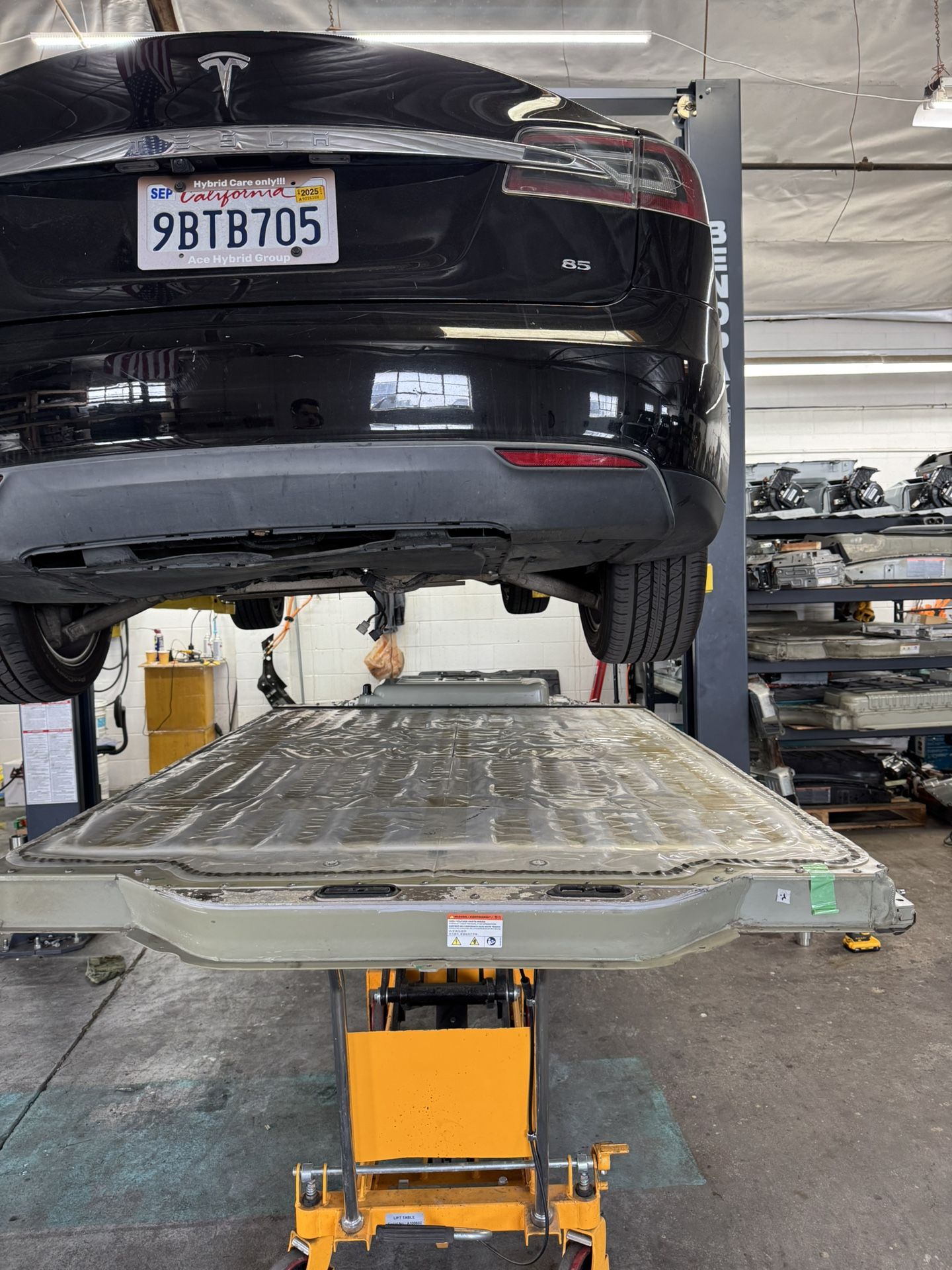 tesla model S 85 Kwh - Full swap - New pack - 85D - 