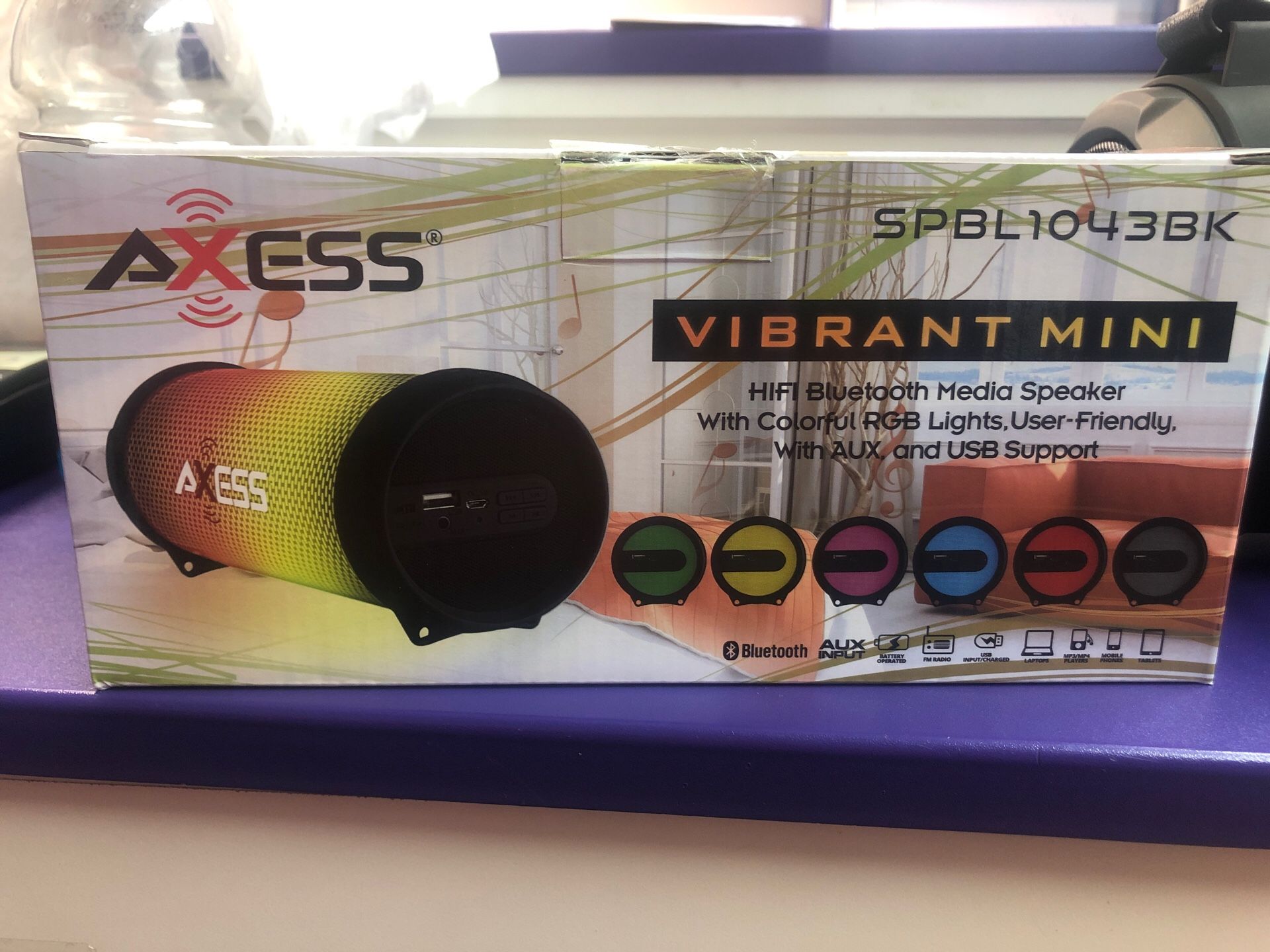 Axess Mini Bluetooth Speaker