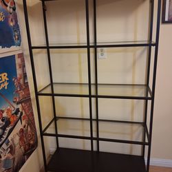 Ikea Metal and Glass Shelf