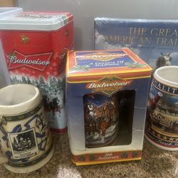 Budweiser Mugs 