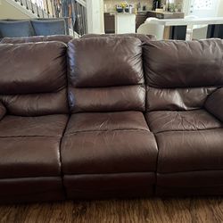 Leather Sofa And Loveseat