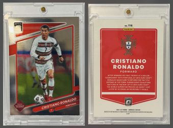 Cristiano Ronaldo: 2021-22 Donruss  Optic